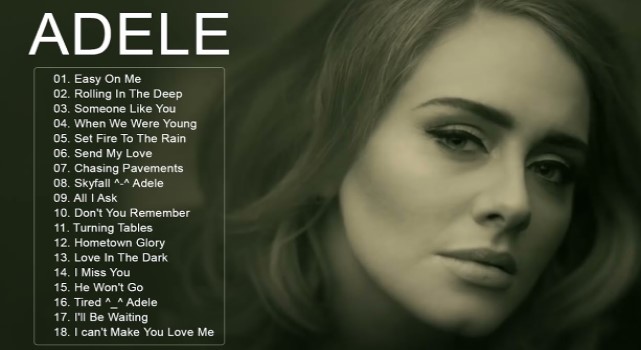 Adele Famous Songs