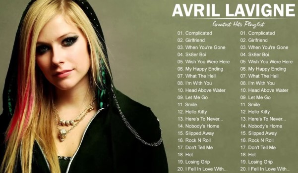 Álbuns e músicas de Avril Lavigne