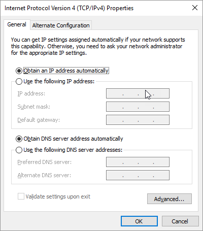 Update DNS Server