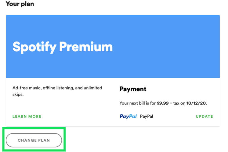 Cancel Your Spotify Premium Plan Via Desktop/Mobile Phone