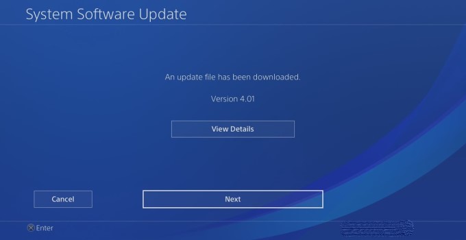 Check for PS4 System Updates