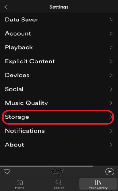 Сбросить Spotify Кэш, если радиостанция не может быть запущена