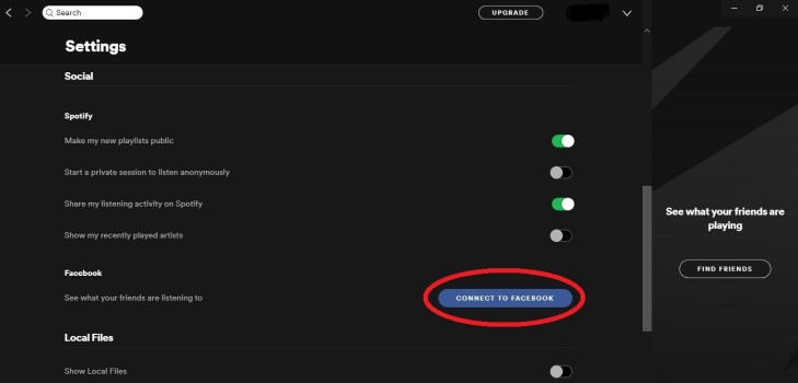 How to Find Friends on Spotify by Connecting to Facebook