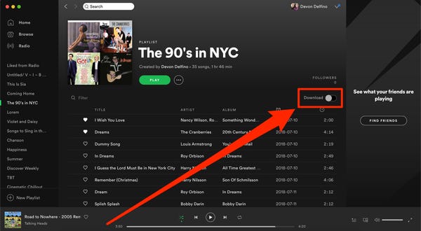 Download An Entire Spotify Album on Mac or PC