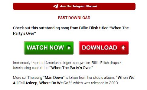 Free Download Billie Eilish MP3 Songs