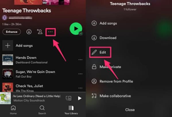 How to Edit Songs Infomation on Spotify