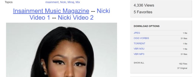 Free Sites to Download Nicki Minaj's Songs Legally