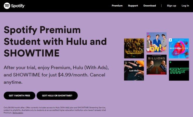 Comment obtenir Spotify réduction étudiant