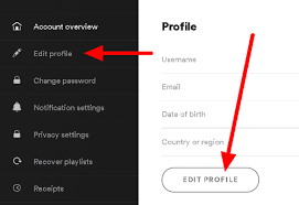 Change Email Address on Spotify