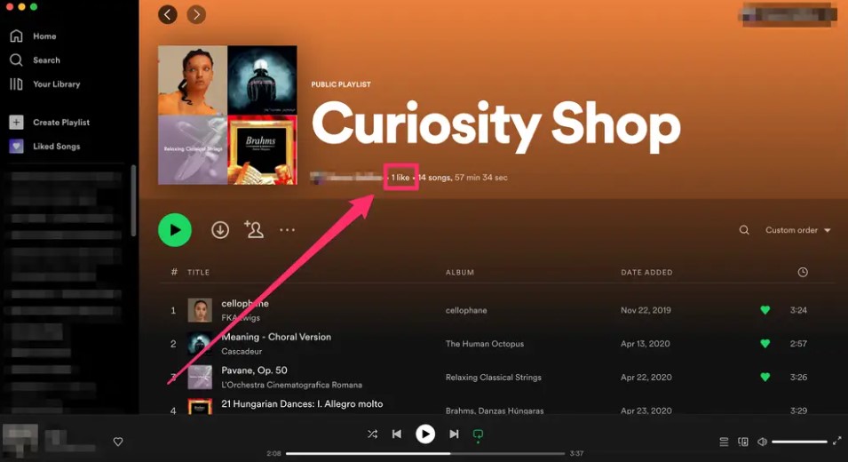 Check Spotify Playlists Followers 