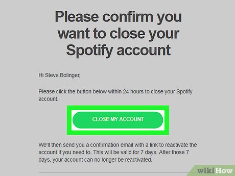 Delete Your Spotify Account