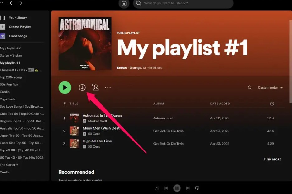 Download Spotify Playlist on PC Computer