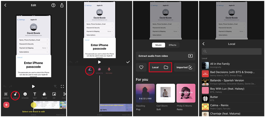 How to Add Spotify Music into InShot