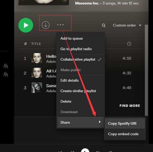 How to Share Spotify Playlists through Desktop