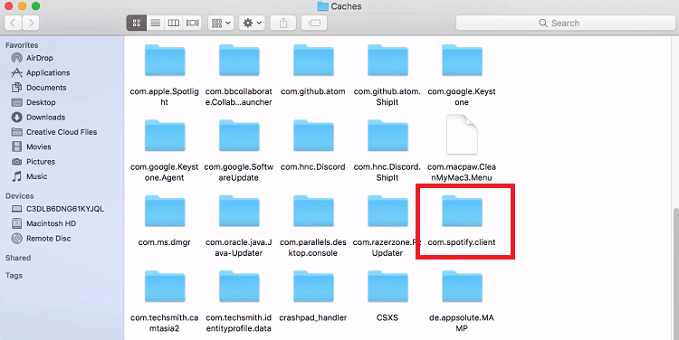 Clear Spotify Cache on Mac
