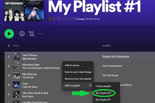Merge Your Spotify Playlists on Desktop