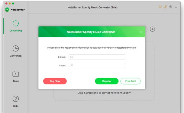 Notenbrenner Spotify zu MP3 Converter