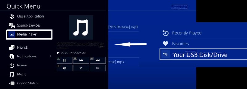 Transfer Spotify Songs to PS4