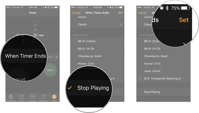 Поставьте Spotify Таймер на iOS