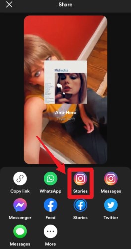 How to Share Spotify Songs on Instagram Story