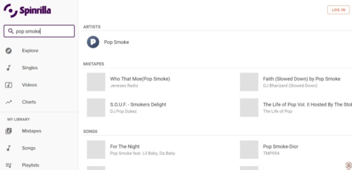 在 Spinrilla 上下载 Pop Smoke Songs