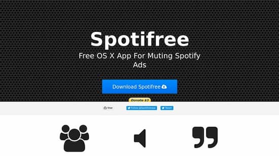 Получите Spotifree, чтобы заблокировать рекламу Spotify