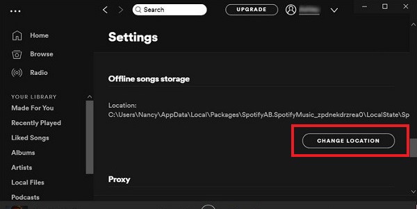 How to Change the Download Location of Spotify