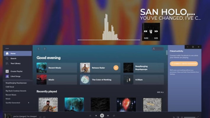 Spotify Rainmeter Visualizer