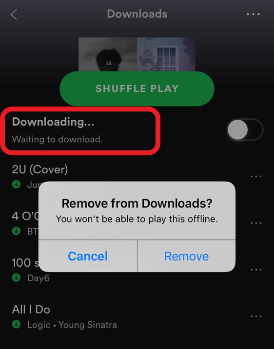 How to Fix Spotify Stucked in 'Waiting to Download' Issue
