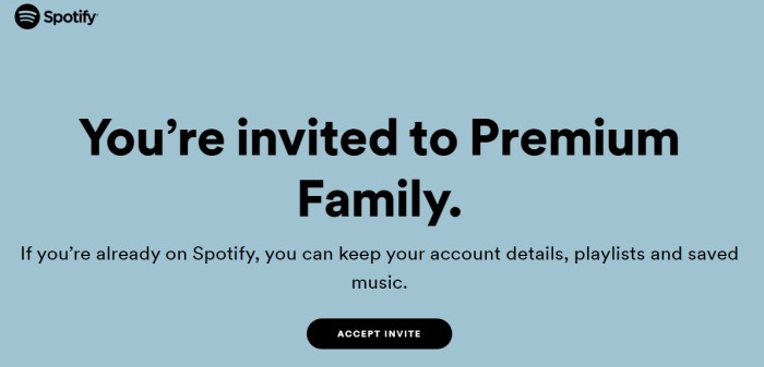 How to Switch Spotify Account to a Family Plan