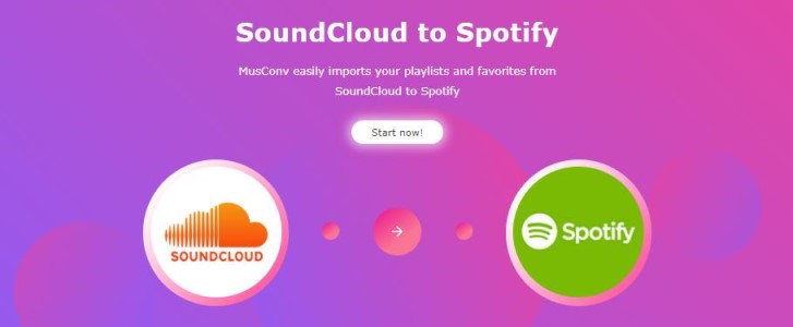Transfer Soundcloud to Spotify Easily Using MusConv