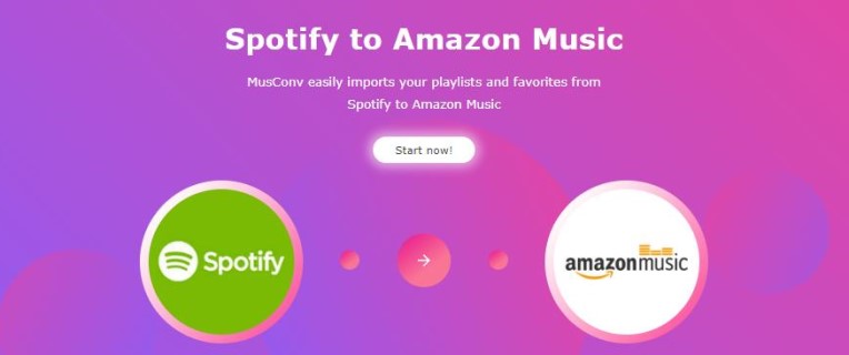 Transfer Spotify Songs to Amazon Music with MusConv