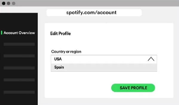 Listen to Spotify Abroad by Changing Your Country