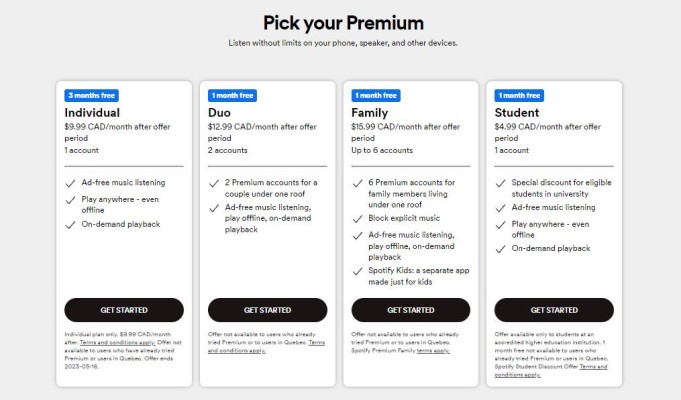 Use Spotify Abroad After 14 Days by Upgrading to Premium